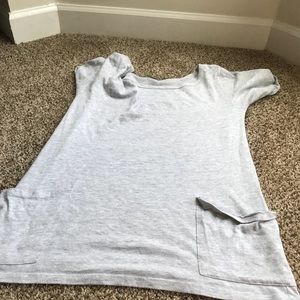 Gray smock dress